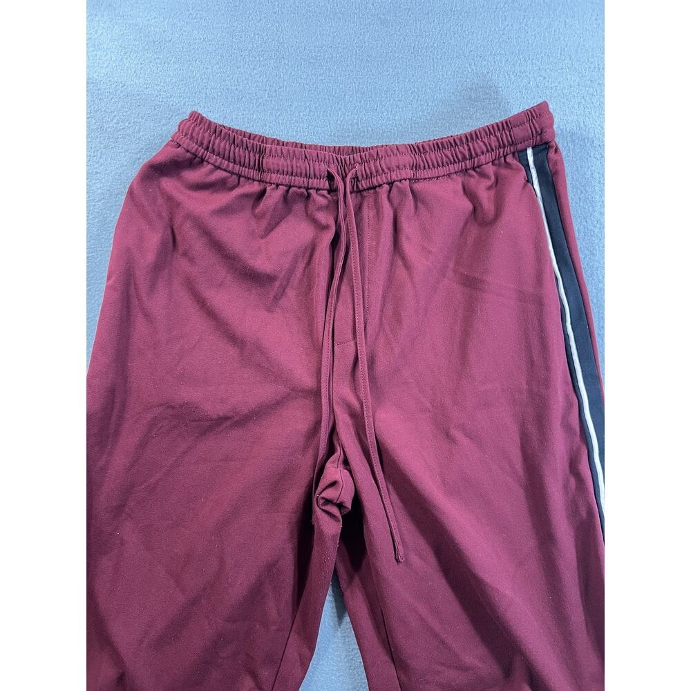 Rewash American Original Burgundy Wide Leg Jogger Pants Size Large Women’s - Picture 3 of 9